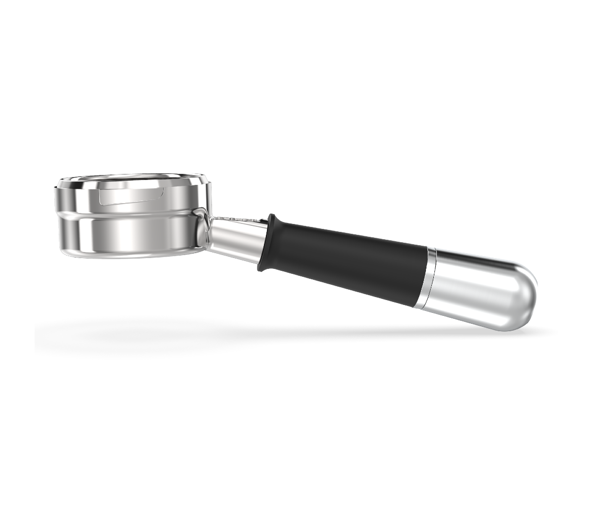 Naked Portafilter "Modular" - black-silver (for Gaggia)